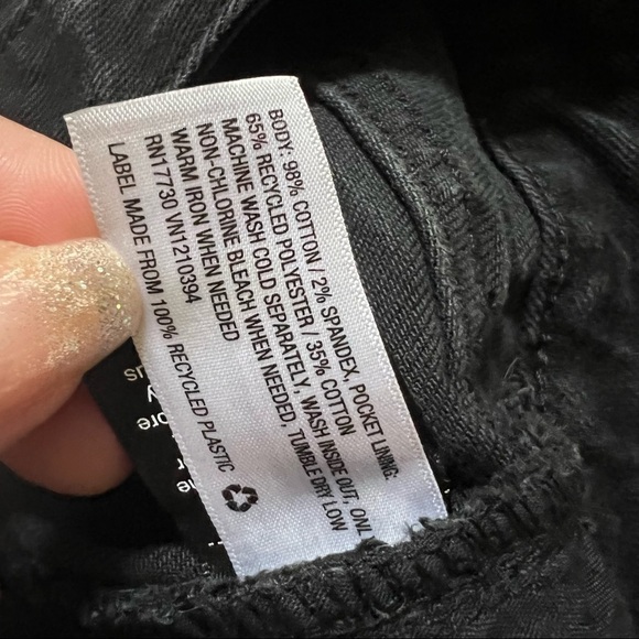 UNIVERSAL THREAD‎ BACK HIGH RISE KICK BOOT CROP JEANS SIZE 6/28R - Picture 11 of 15